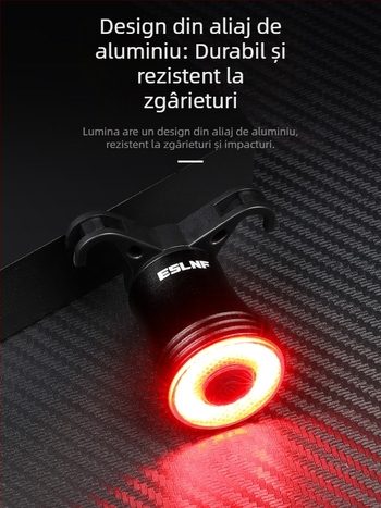 Eslnf Bicicletă Coada Lumină Reîncărcabilă de Mare Rezistență Noapte Ciclism Lumină Rutieră Bicicletă Ciclism Lumină Mountain Bike Ciclism Echipament