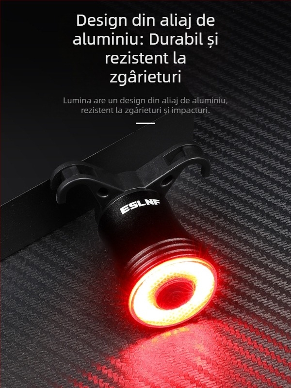 Eslnf Bicicletă Coada Lumină Reîncărcabilă de Mare Rezistență Noapte Ciclism Lumină Rutieră Bicicletă Ciclism Lumină Mountain Bike Ciclism Echipament