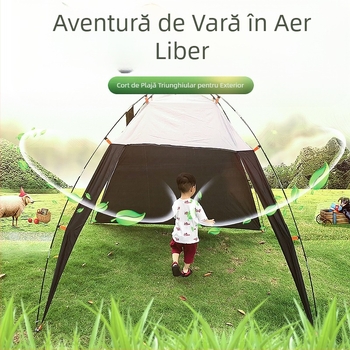 Cort de plajă, cort de protecție solară în aer liber, baldachin, cort de camping, cort de pescuit pliabil, protecție solară, cort de plajă, cort de plajă transfrontalier