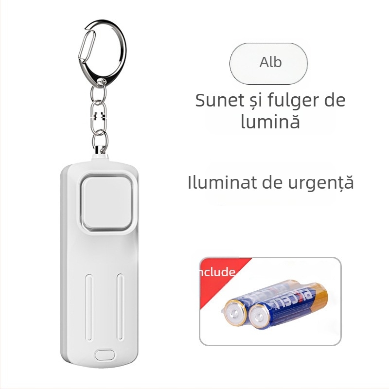 Lanternă personală Wolf cu alarmă reîncărcabilă, portabilă, inteligentă, SOS pentru exterior