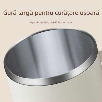 Cana specială pentru înmuierea fulgilor de ovăz, cană de mic dejun cu lapte, cană, cană de cafea din oțel inoxidabil 304, cană nouă pentru femei, bărbați