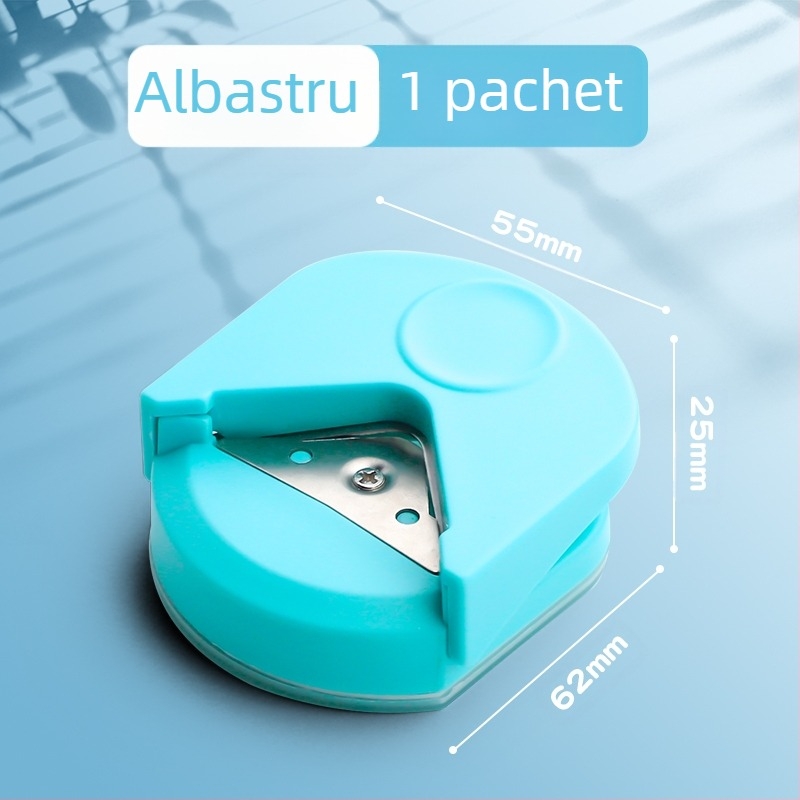 Freză rotundă pentru colțuri, freză rotundă R4, freză rotundă mică pentru examenul de admitere postuniversitar, teșită, cu foi libere, cu arc, felicitare DIY pentru fotografii