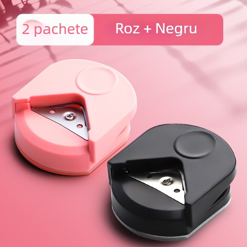 Freză rotundă pentru colțuri, freză rotundă R4, freză rotundă mică pentru examenul de admitere postuniversitar, teșită, cu foi libere, cu arc, felicitare DIY pentru fotografii