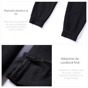 Pantaloni de dans pentru adulți, pantaloni de aerobic, pantaloni micșorabili pentru femei, pantaloni de fitness slim-fit, stil body dance pentru bărbați