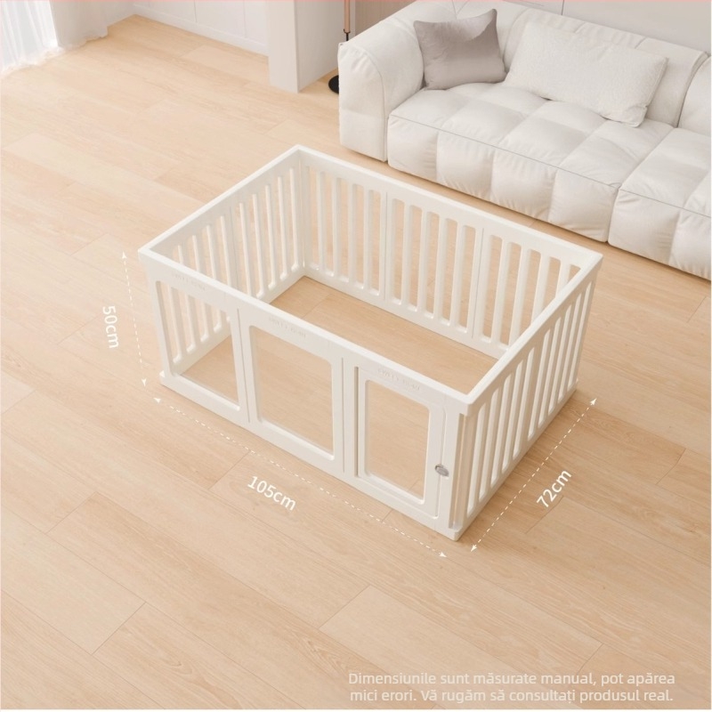 Gard transparent pentru câini Claw Villa, acrilic, pentru canisa, gard interior pentru animale de companie, iepure, câine mare, câine mic, cușcă pentru câini