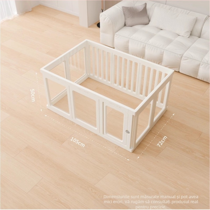 Gard transparent pentru câini Claw Villa, acrilic, pentru canisa, gard interior pentru animale de companie, iepure, câine mare, câine mic, cușcă pentru câini