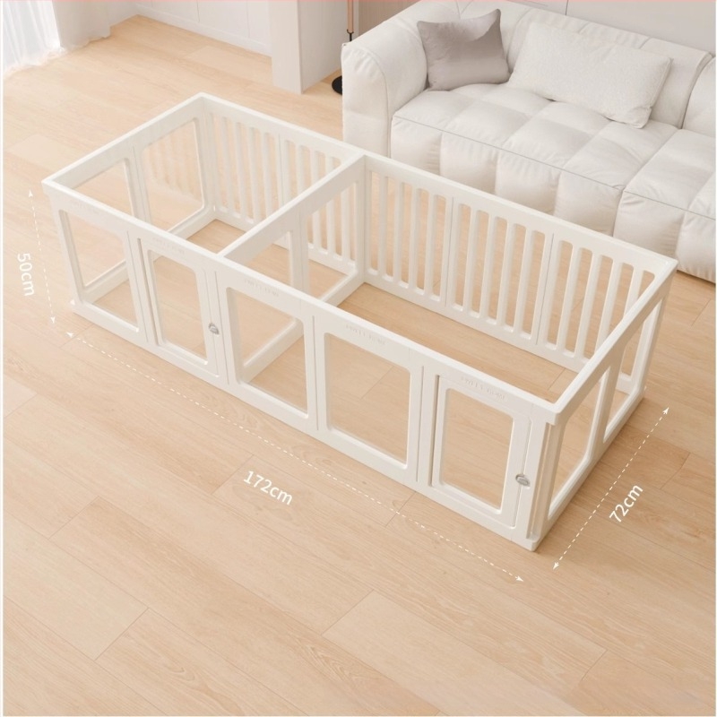 Gard transparent pentru câini Claw Villa, acrilic, pentru canisa, gard interior pentru animale de companie, iepure, câine mare, câine mic, cușcă pentru câini