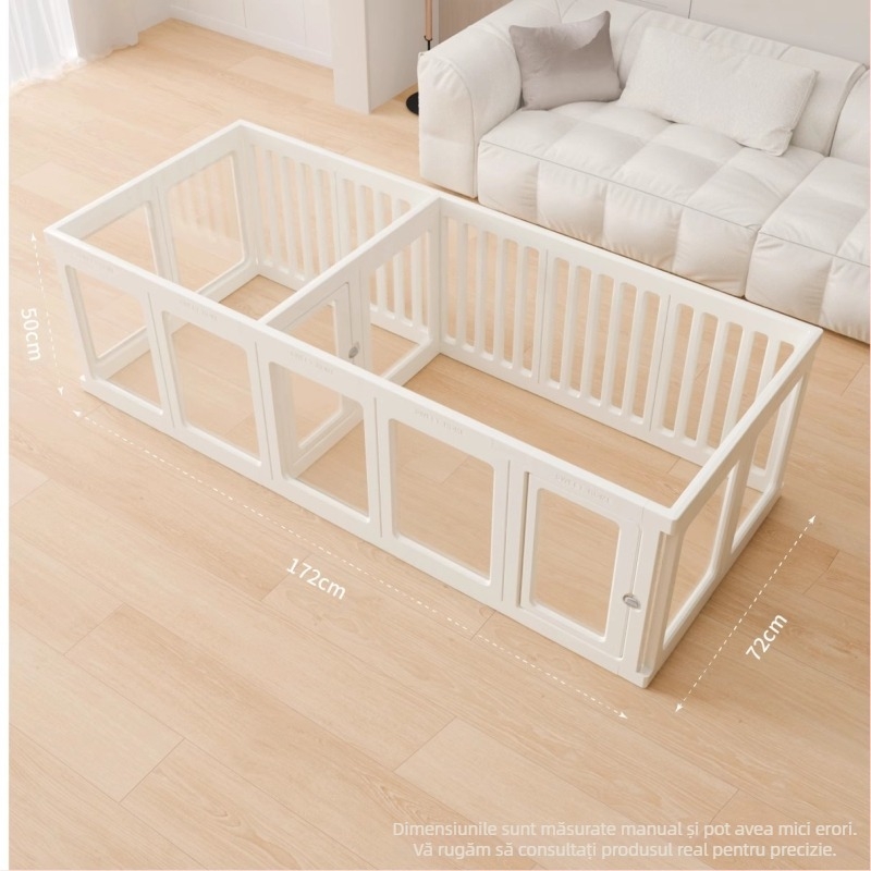 Gard transparent pentru câini Claw Villa, acrilic, pentru canisa, gard interior pentru animale de companie, iepure, câine mare, câine mic, cușcă pentru câini