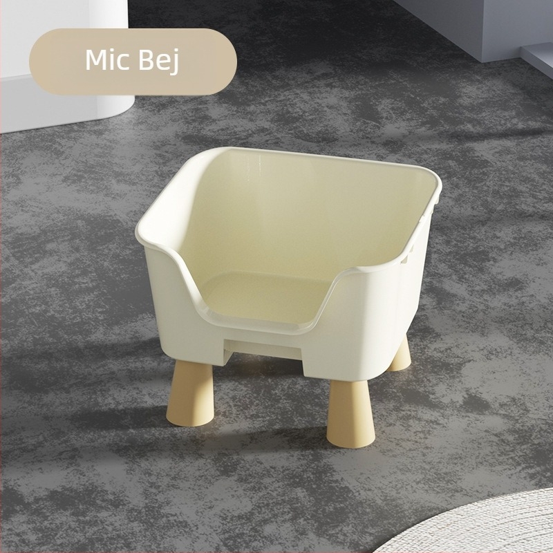 Litiera pentru pisici, semi-închisă, extra mare, pentru toaletă, anti-stropire, sertar, tip litiera pentru pisici, dezodorizantă pentru pisoi