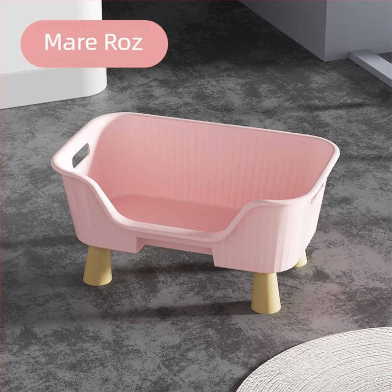 Litiera pentru pisici, semi-închisă, extra mare, pentru toaletă, anti-stropire, sertar, tip litiera pentru pisici, dezodorizantă pentru pisoi