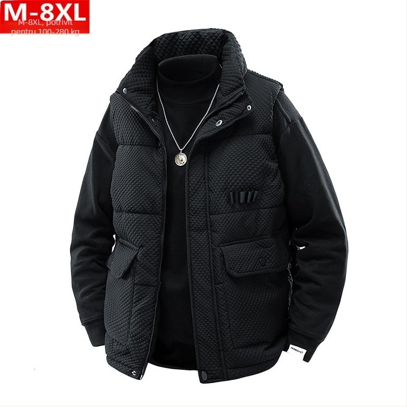 Men's Ladies Fashion Fashion Men's Fashion Fashion Plus Size Fat Loose Slim Fit Jacket fără mâneci