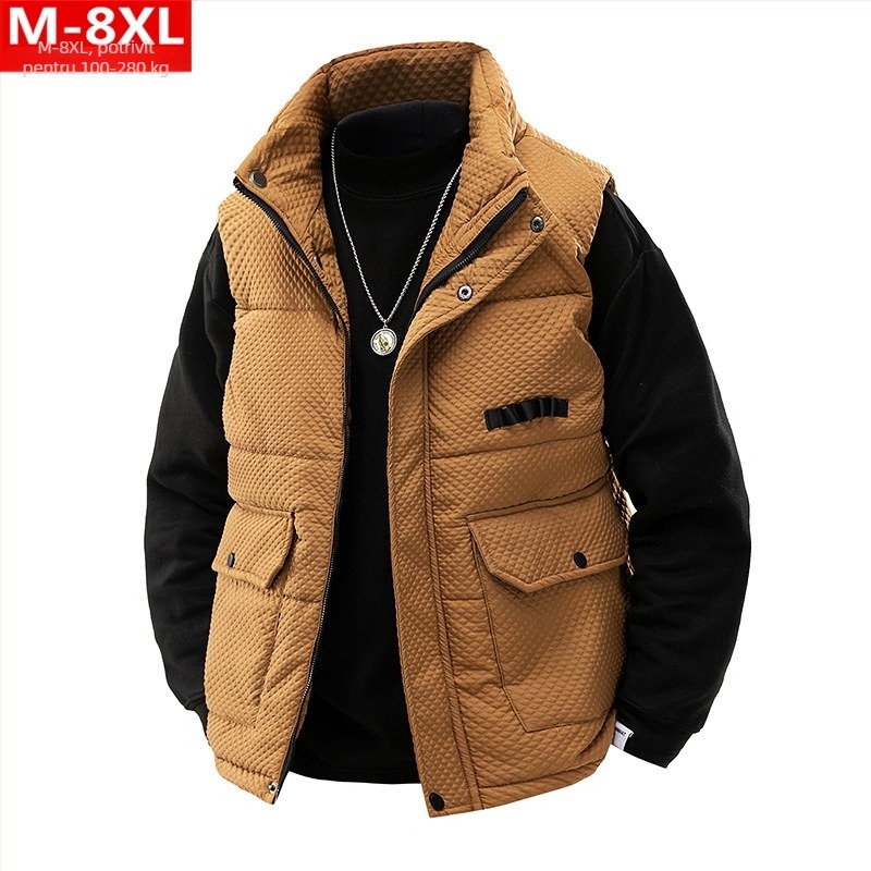 Men's Ladies Fashion Fashion Men's Fashion Fashion Plus Size Fat Loose Slim Fit Jacket fără mâneci