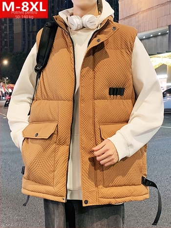 Men's Ladies Fashion Fashion Men's Fashion Fashion Plus Size Fat Loose Slim Fit Jacket fără mâneci