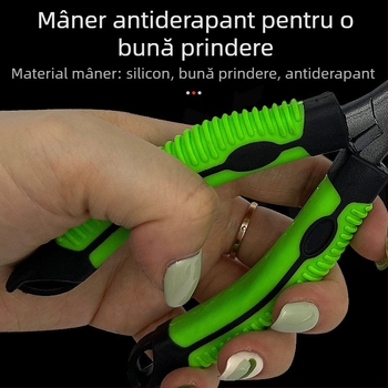 Echipament de pescuit, tub de cupru, tub dublu de cupru, suport de fir de pescuit, clește de sertizare pentru carcasă, clemă de sertizare pentru țevi de oțel, costum