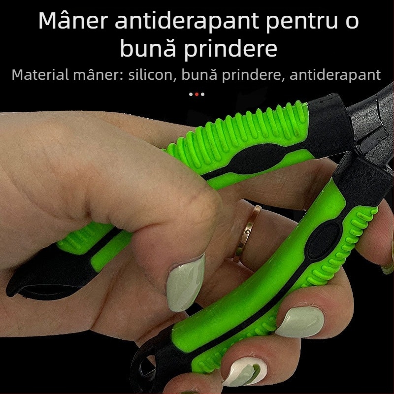 Echipament de pescuit, tub de cupru, tub dublu de cupru, suport de fir de pescuit, clește de sertizare pentru carcasă, clemă de sertizare pentru țevi de oțel, costum