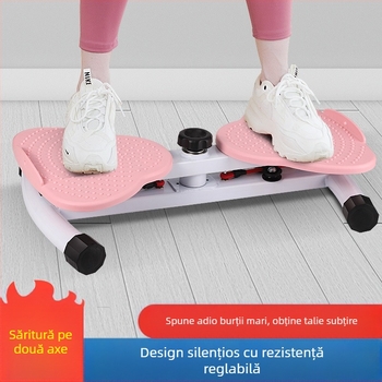 Platou rotativ pentru răsucirea taliei, mașină de răsucire a taliei mari, echipament de fitness, silențios acasă, pierdere în greutate, sport feminin, răsucire a taliei, artefact pentru pierderea în greutate