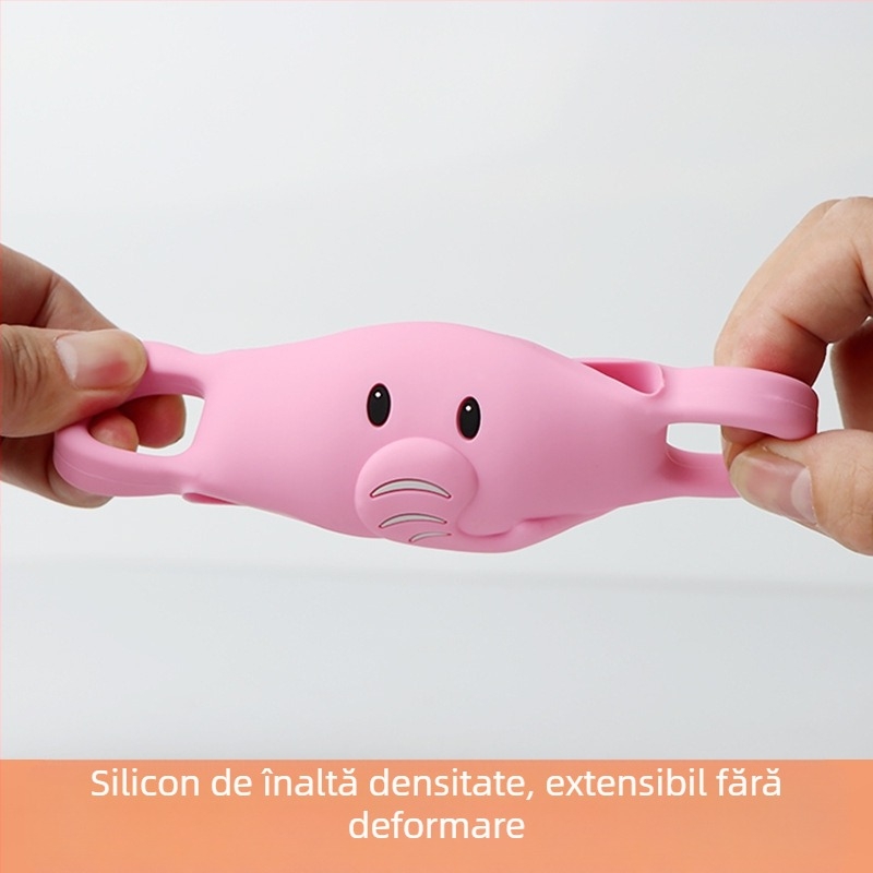 Dr. Brown Mâner de sticlă silicon moale Mâner sticlă apă cană accesorii sticlă en-gros pai convenabil