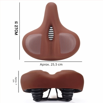 Pernă de șa pentru bicicletă, șa de bicicletă de munte, șa impermeabilă de înaltă elasticitate -311.999999999% reducere, pernă de șa pentru lumină spate cu absorbție de șocuri pentru bicicletă electrică Stack