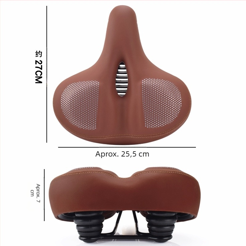 Pernă de șa pentru bicicletă, șa de bicicletă de munte, șa impermeabilă de înaltă elasticitate -311.999999999% reducere, pernă de șa pentru lumină spate cu absorbție de șocuri pentru bicicletă electrică Stack