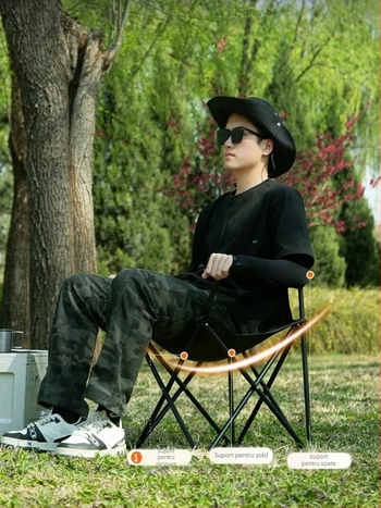 Scaun pliabil portabil pentru exterior, scaun de camping, scaun de pescuit din pânză Oxford, scaun de plajă ... pliant portabil, scaun pliant pentru pescuit, scaun de plajă, scaun de plajă, scaun pliant, scaun pliant pentru sport și agrement, scaun de plaj