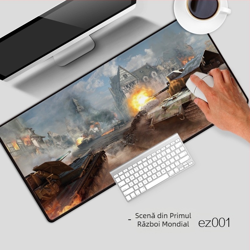 Mousepad mare direct din fabrică, mărit, pentru tastatură, covoraș de masă, cel mai bine vândut mousepad de la export Amazon