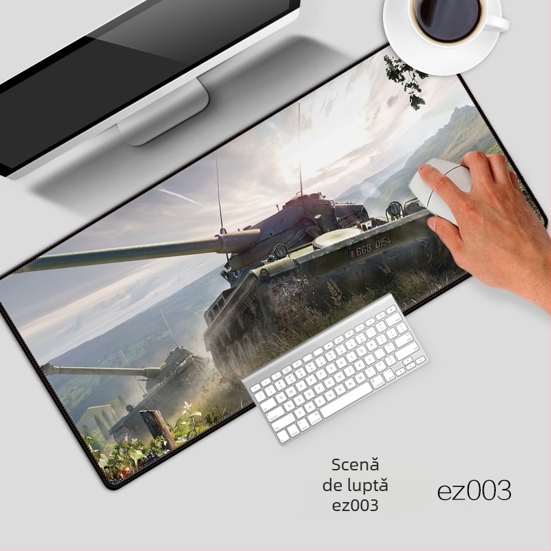 Mousepad mare direct din fabrică, mărit, pentru tastatură, covoraș de masă, cel mai bine vândut mousepad de la export Amazon