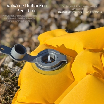 Saltea gonflabilă de dormit în stoc din fabrică, saltea de camping în aer liber, saltea de cort de camping, saltea gonflabilă ultra-ușoară TPU, saltea rezistentă la umiditate