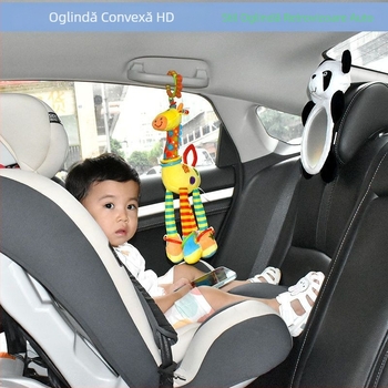Oglindă auto nouă, oglindă de observare pentru scaunul de siguranță pentru copii, coș pentru bebeluși, oglindă pentru bebeluși, mașină cognitivă pentru bebeluși