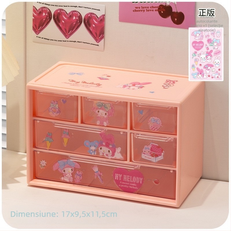 Cutie de depozitare pentru sertar de birou, cutie de bijuterii, birou pentru student, papetărie, depozitare pentru pixuri, depozitare pentru cosmetice, cutie de depozitare Jiugongge