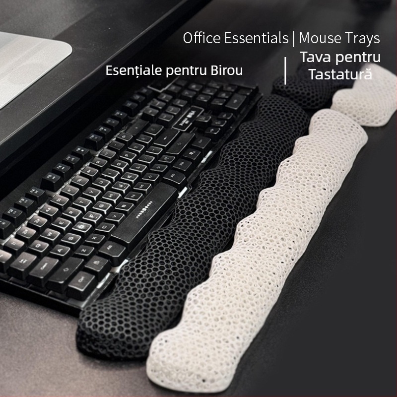 Tastatură cu imprimare 3D transfrontalieră, tastatură portabilă, mouse pad, tastatură mecanică, pad portabil pentru încheietura mâinii, pad pentru încheietura mâinii