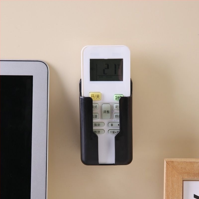 Telefon mobil cutie de depozitare cu telecomandă pentru TV, fără perforații, aer condiționat, telecomandă, încărcător de telefon mobil, raft de depozitare