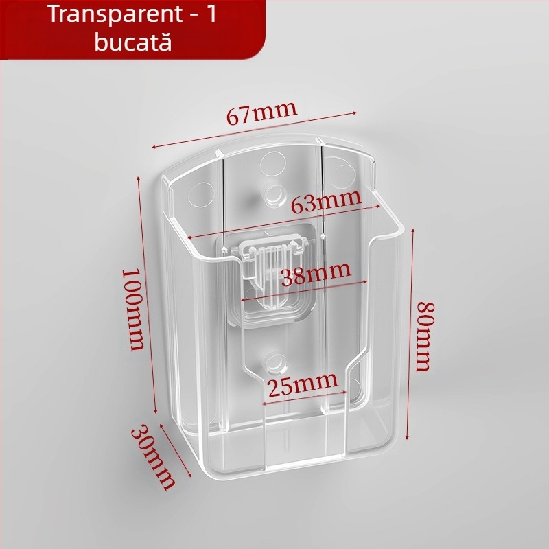 Telefon mobil cutie de depozitare cu telecomandă pentru TV, fără perforații, aer condiționat, telecomandă, încărcător de telefon mobil, raft de depozitare