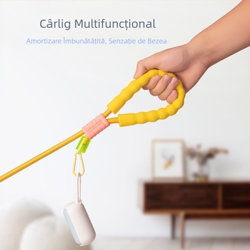 Transfrontalieră Pet Traction Rope Burette P Rope Crossbody Spumă Grip Color Three-in-One Dog Rope Pet Supplies