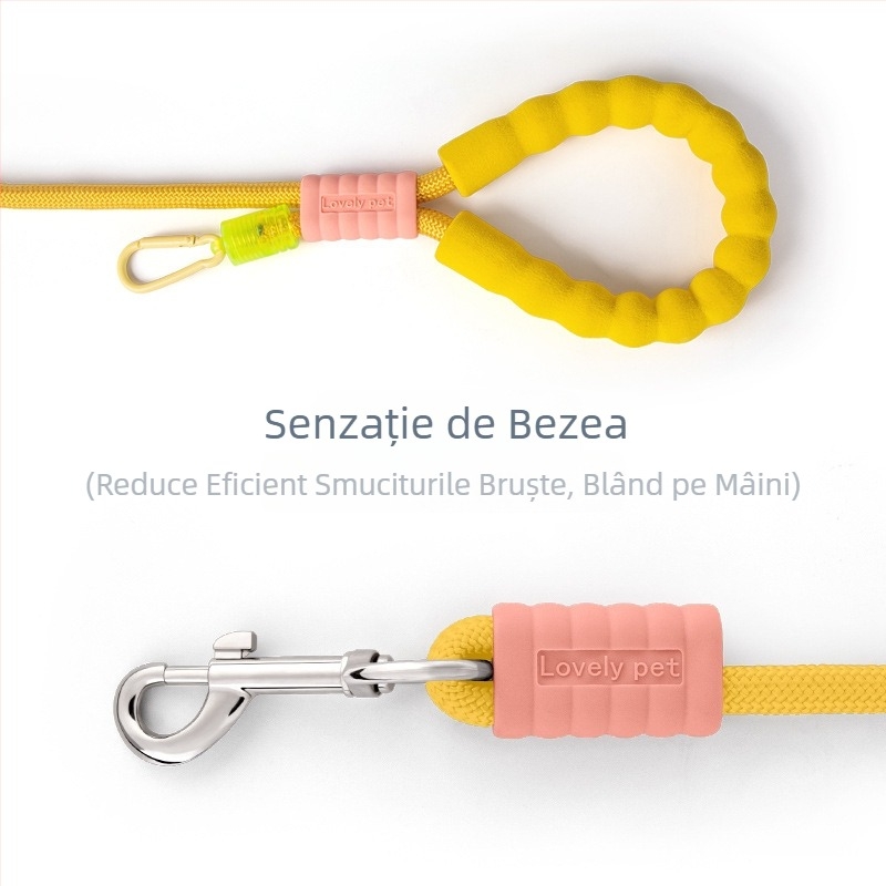 Transfrontalieră Pet Traction Rope Burette P Rope Crossbody Spumă Grip Color Three-in-One Dog Rope Pet Supplies