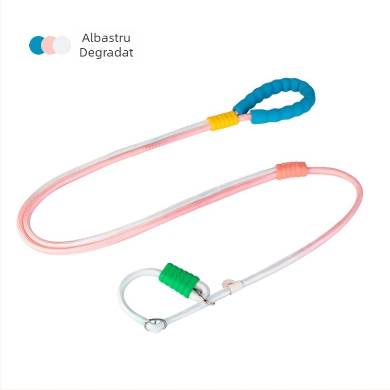 Transfrontalieră Pet Traction Rope Burette P Rope Crossbody Spumă Grip Color Three-in-One Dog Rope Pet Supplies