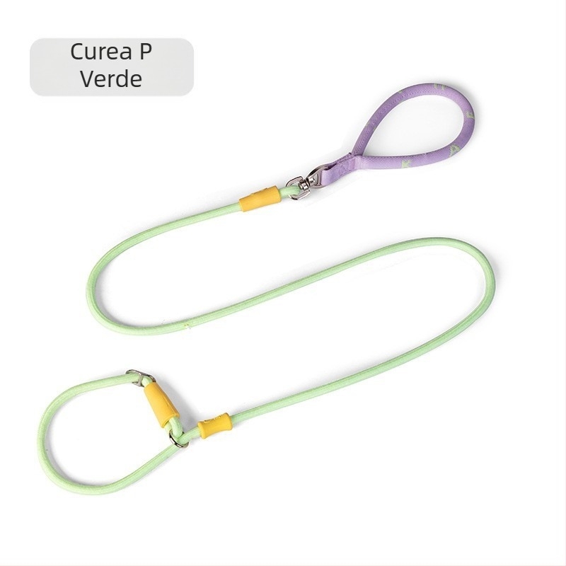 Transfrontalieră Pet Traction Rope Burette P Rope Crossbody Spumă Grip Color Three-in-One Dog Rope Pet Supplies