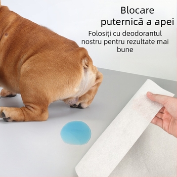 Tampoane absorbante pentru urină de animale, Hârtie absorbantă pentru urină, Scutece pentru câini, Hârtie absorbantă pentru ștergerea urinei, Hârtie absorbantă pentru pisici și câini, Hârtie absorbantă pentru urină de câine, Produse de curățare absorbante 