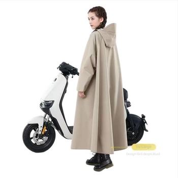 Pelerina de ploaie pentru mașini electrice, cu baterie, lungă, pentru separarea mașinii umane, pentru tot corpul, impermeabilă, pentru bărbați și femei, pentru adulți, cu bicicleta