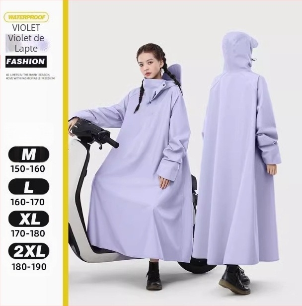 Pelerina de ploaie pentru mașini electrice, cu baterie, lungă, pentru separarea mașinii umane, pentru tot corpul, impermeabilă, pentru bărbați și femei, pentru adulți, cu bicicleta