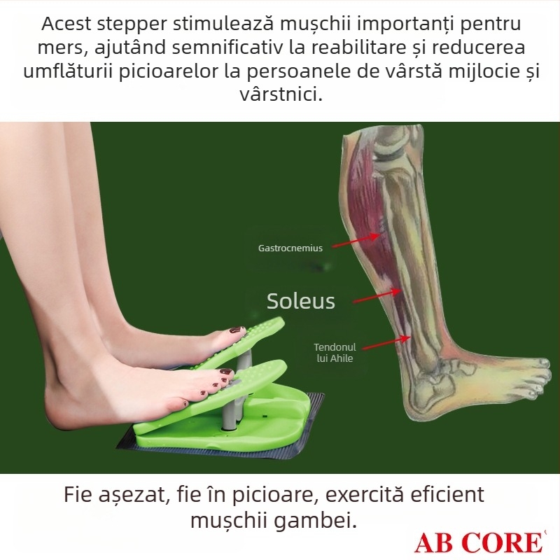 Stepper cu funcție dublă, placă de întindere, două în unu, Thor Brand Ab Core, mini stepper colorat