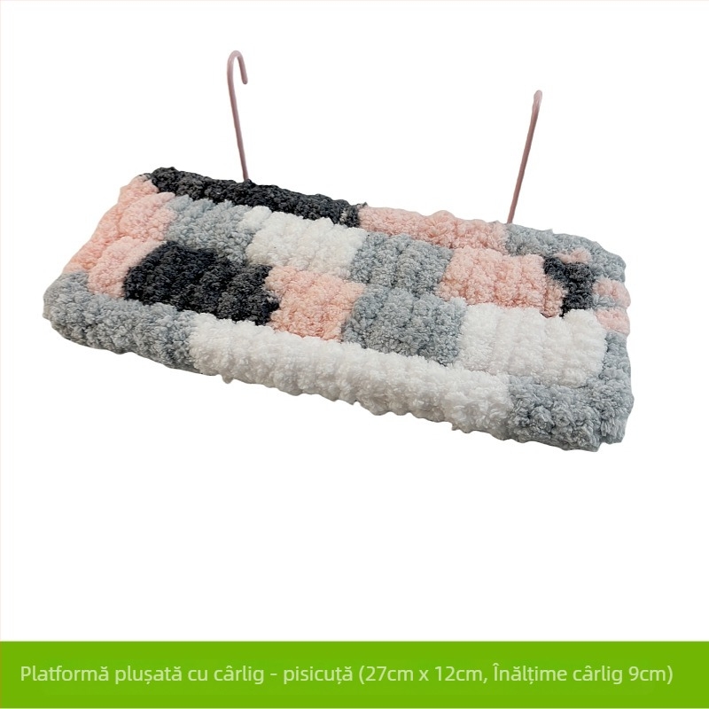 Papagal pat cuib de dormit picior încălzitor platformă cald hamac bumbac pad iarna canapea saltea neagră Phoenix bujor pasăre colivie consumabile