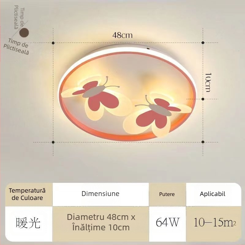 Lumini pentru dormitor pentru copii, acasă, moderne, led, calde, romantice, creative, nori, lumini simple pentru cameră, geometrice, lămpi pentru sufragerie
