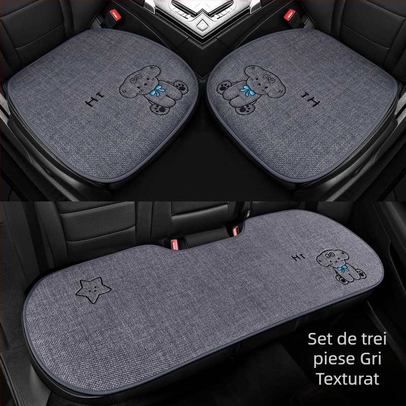 24 pernă auto din bumbac și in respirabil pentru cățeluș, patru anotimpuri, set universal multi-piesă, trei piese mici, producători en-gros