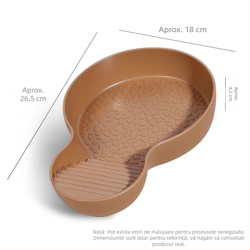 Bazin de baie pentru broaște țestoase semi-acvatice, broaște țestoase cu scoarță galbenă, broaște țestoase de hrănire, platformă de plimbare, bazin pentru broaște țestoase terestre și acvatice cu dublă utilizare, cutie de baie anti-cădere pentru broaște țe
