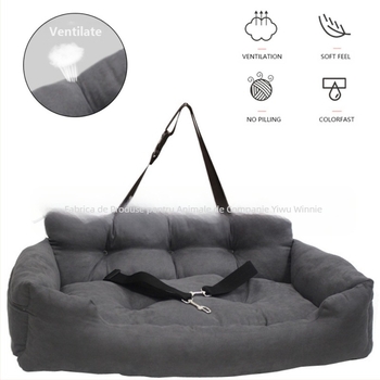 Pernă auto pentru animale de companie, vânzare transfrontalieră, cuib auto pentru copilot în mașină, cuib/colivie/pernă pentru pisici și câini de exterior, dropshipping