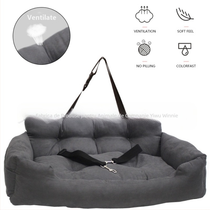 Pernă auto pentru animale de companie, vânzare transfrontalieră, cuib auto pentru copilot în mașină, cuib/colivie/pernă pentru pisici și câini de exterior, dropshipping