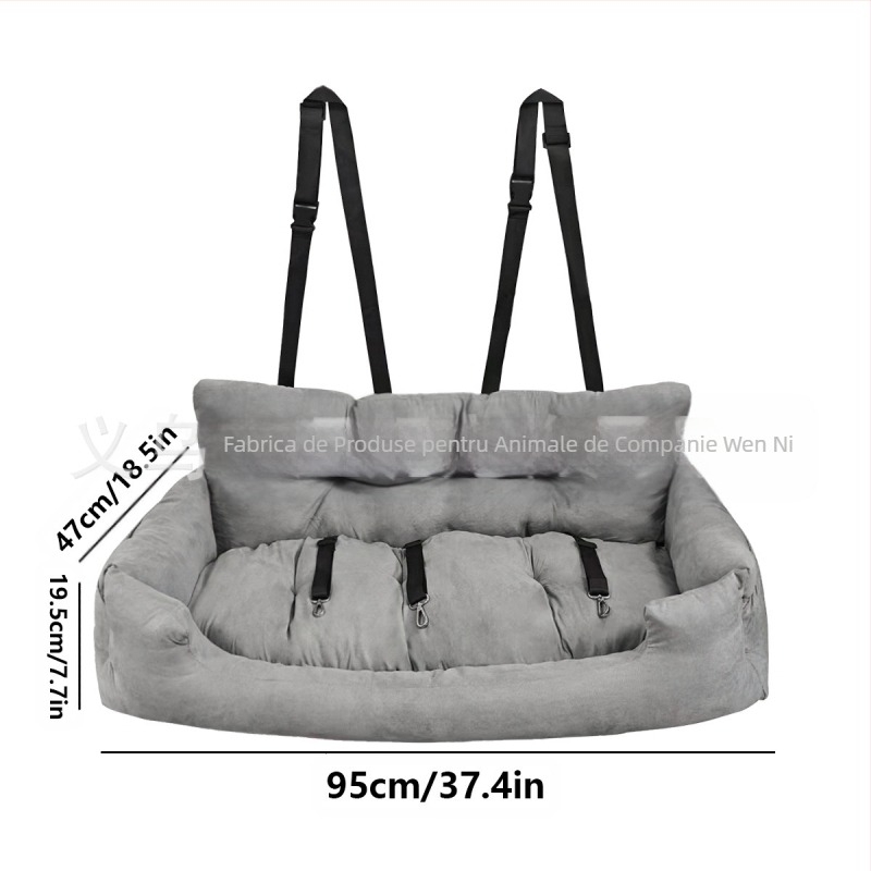 Pernă auto pentru animale de companie, vânzare transfrontalieră, cuib auto pentru copilot în mașină, cuib/colivie/pernă pentru pisici și câini de exterior, dropshipping