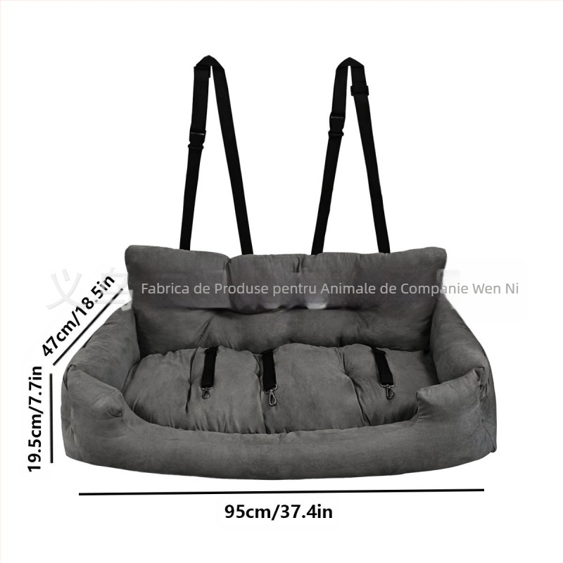 Pernă auto pentru animale de companie, vânzare transfrontalieră, cuib auto pentru copilot în mașină, cuib/colivie/pernă pentru pisici și câini de exterior, dropshipping