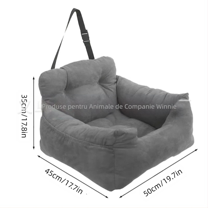 Pernă auto pentru animale de companie, vânzare transfrontalieră, cuib auto pentru copilot în mașină, cuib/colivie/pernă pentru pisici și câini de exterior, dropshipping