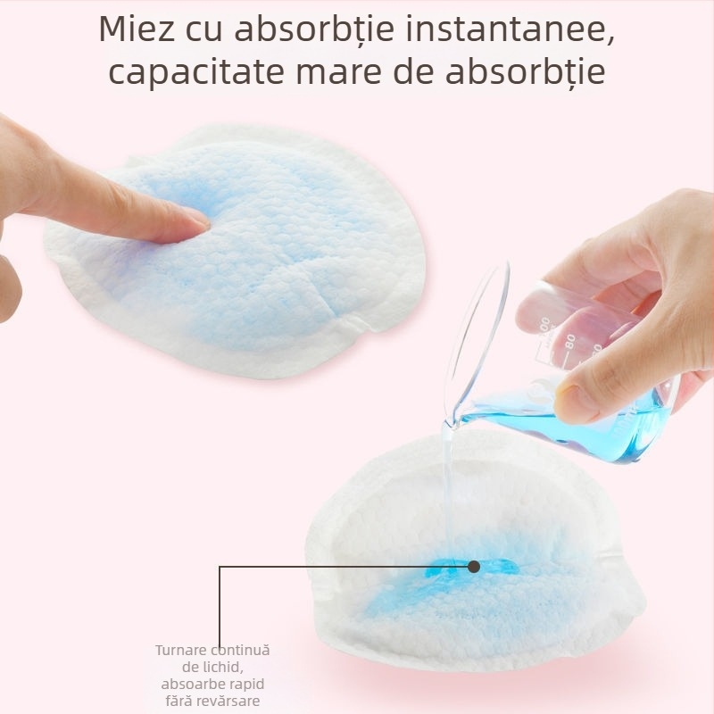 Tampon anti-revărsare pentru sân, de unică folosință, ultra-subțire, anti-revărsare, pastă de lapte, tampon de alăptare, tampon de sân pentru alăptare, iarna și primăvara